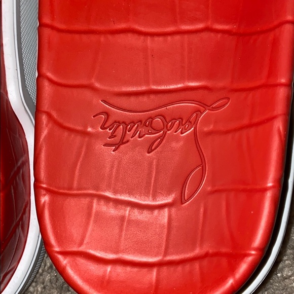 women’s christian louboutin slides - Picture 2 of 4